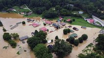 Inundações devastadoras deixam pelo menos 16 mortos no Kentucky