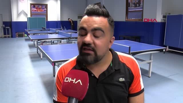SPOR Para Masa Tenisi Milli Takımı oyuncuları, İslami Dayanışma Oyunları'na hazırlanıyor