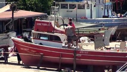 Balıkçılar sezona hazırlanıyor