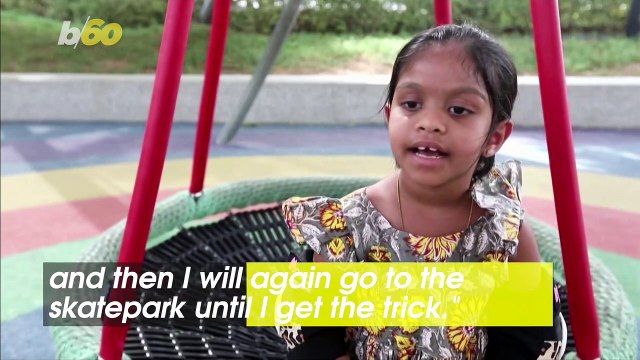 Six-Year Old Skateboarder Has Crazy off Ramp Skills