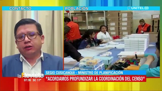 Ministro ratifica la realización del censo para 2024 y evita referirse a la demanda alteña