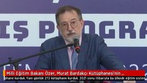 Milli Eğitim Bakanı Özer, Murat Bardakçı Kütüphanesi'nin açılışında konuştu (1)