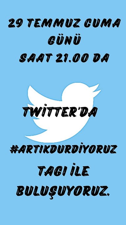 Ahlaksızlığa karşı harekete geçiyorlar!  #ARTIKDURDİYORUZ