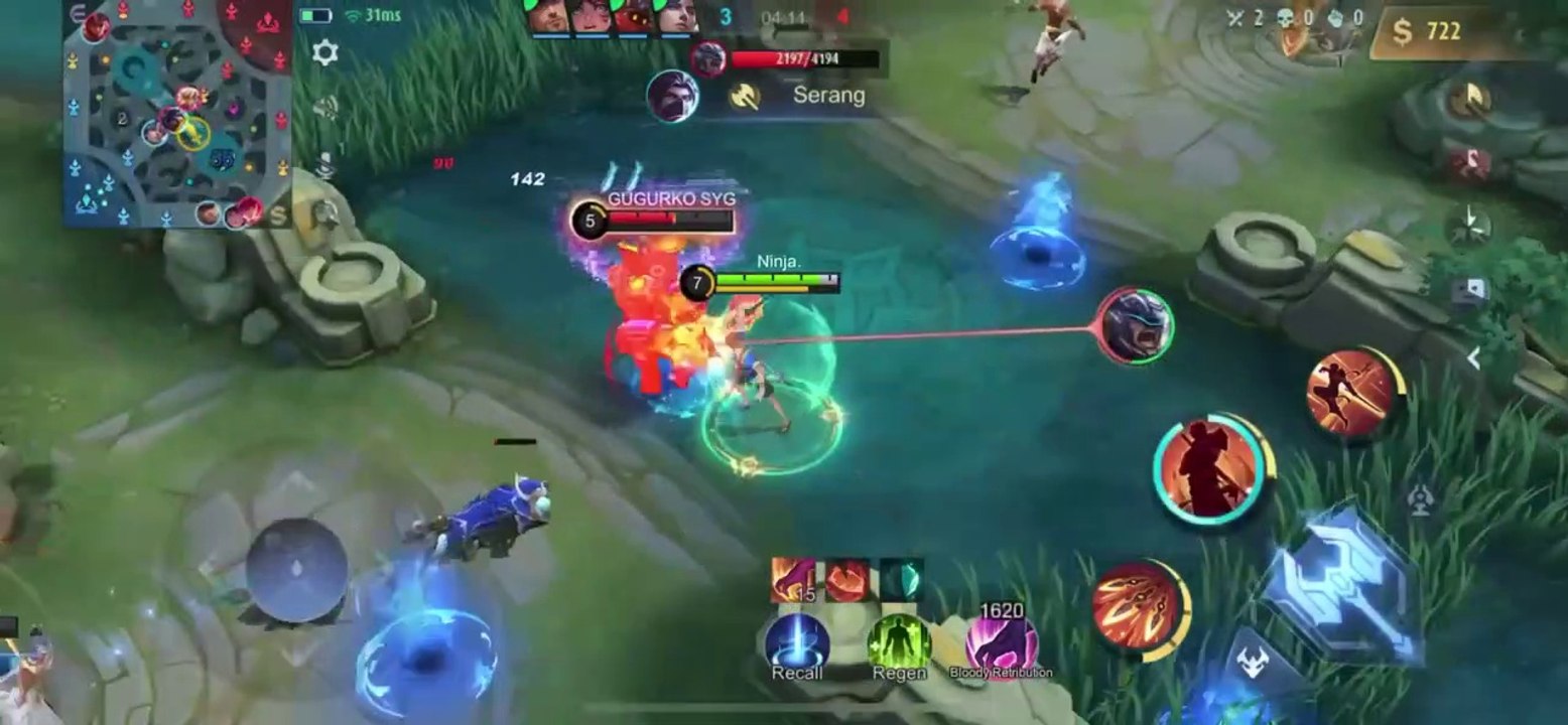 BUILD DAN EMBLEM HAYABUSA TERSAKIT YANG SERING DI GUNAKAN GLOBAL HAYABUSA DI NEW PATCH!!