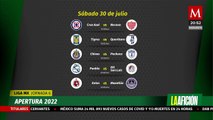 Fechas y horarios de la jornada 6 del Apertura 2022 de la Liga MX