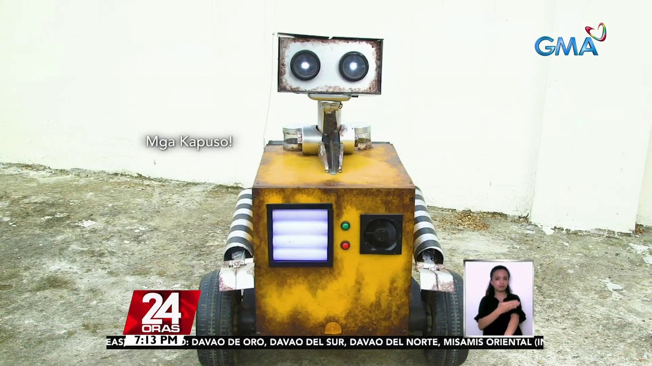 #KuyaKimAnoNa?: Isang Pinoy, nakagawa ng robot mula sa recycled materials | 24 Oras