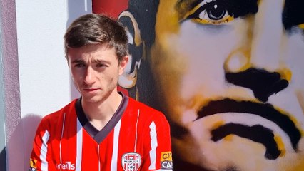 Download Video: Declan Glass joins Derry City on-loan from Dundee United