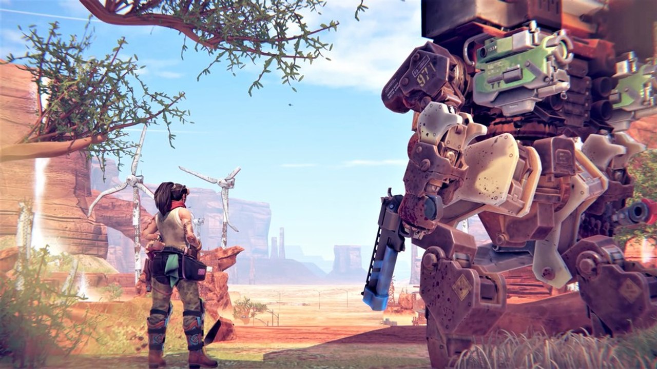 Bounty Star: In der Postapokalypse baut ihr eine Farm auf und beschützt sie mit eurem Mech