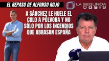Alfonso Rojo: “A Sánchez le huele el culo a pólvora y no sólo por los incendios que abrasan España”