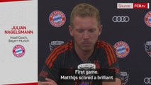 Nagelsmann thrilled with Mane and de Ligt after Bayern win