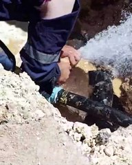 ضبط اعتداءات كبيرة على خطوط مياه رئيسية في عمان