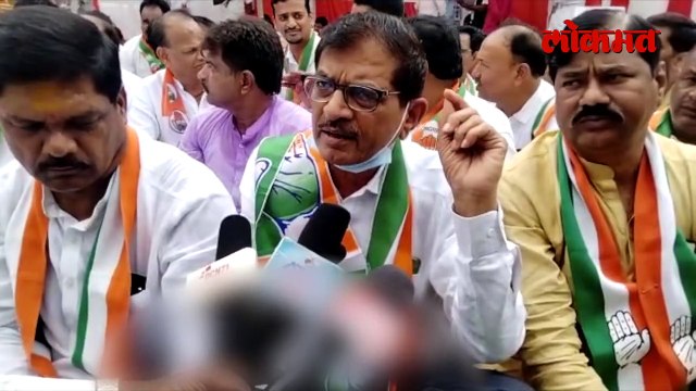 काँग्रेस अध्यक्षा सोनिया गांधी यांच्या ईडी चौकशी विरोधात काँग्रेस आक्रमक..