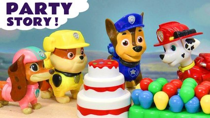 Paw Patrol Pups Work As A TEAM To Organize a Party Toy Story Cartoon for Kids Children