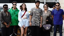 Vijay Deverakonda & Ananya Panday Land In Mumbai For Liger Trailer Launch