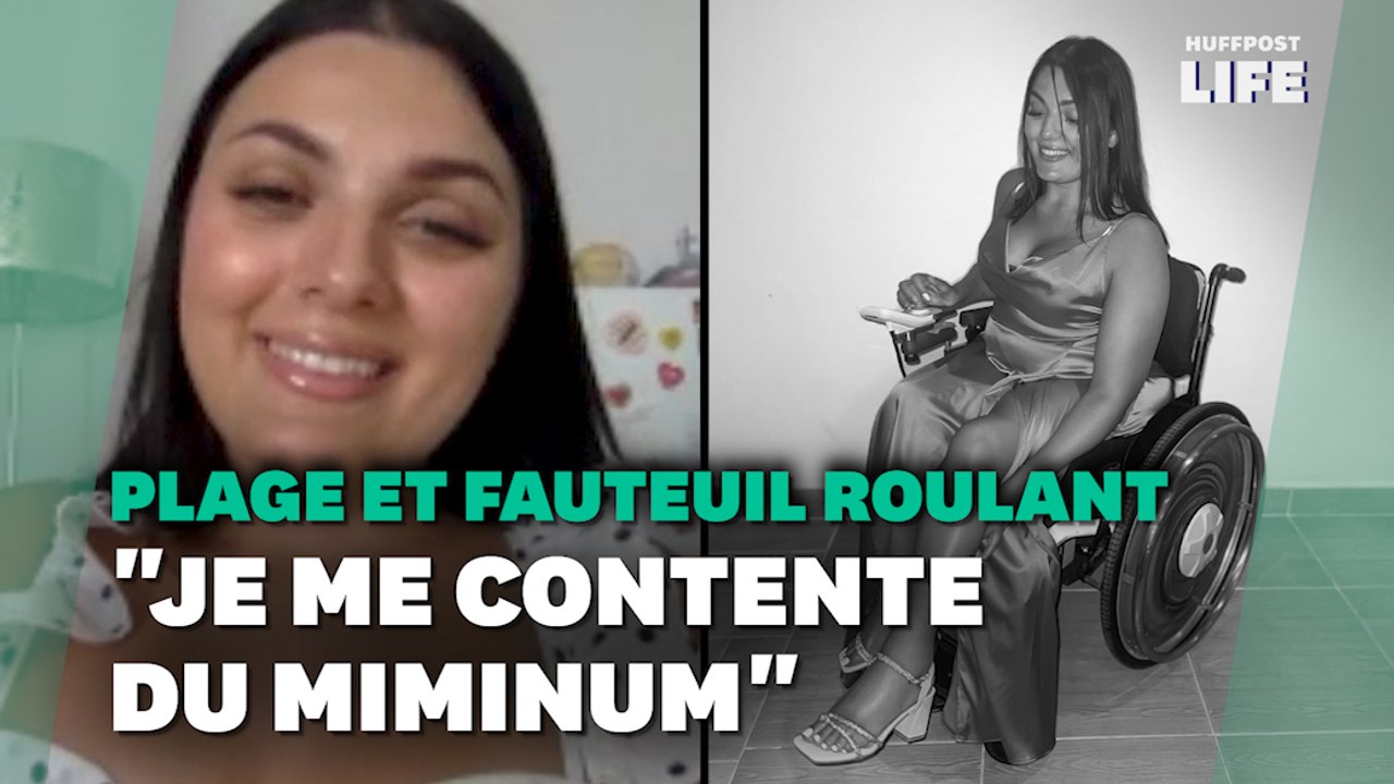 En fauteuil roulant depuis ses 2 ans, Kenza dénonce l'inaccessibilité des plages