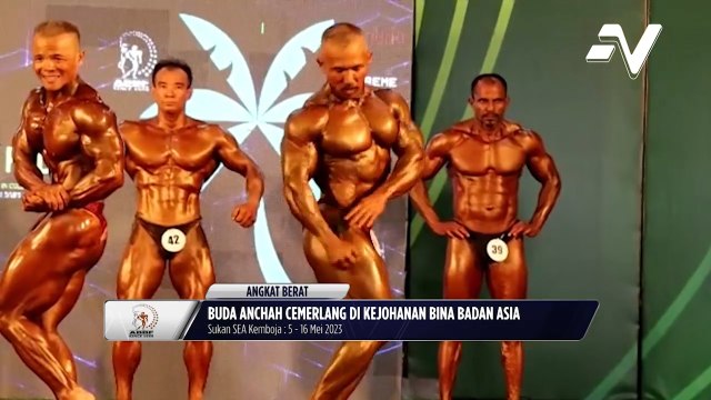 Buda Anchah cemerlang rangkul 2 pingat emas di Kejohanan Asia