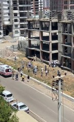 İNŞAATIN 4'ÜNCÜ KATINDAN DÜŞEN USTA ÖLDÜ