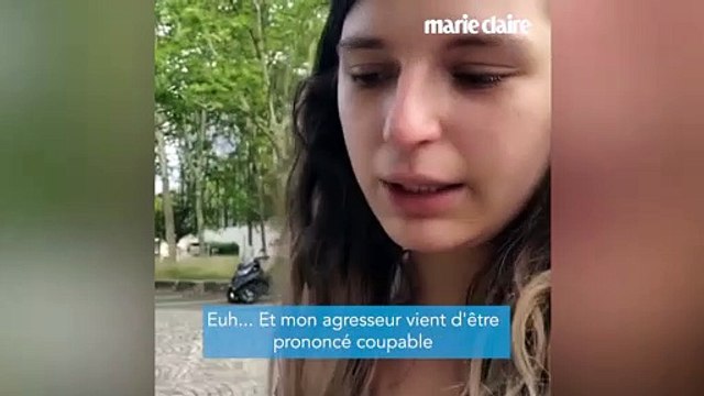 Karine, 25 ans, émue aux larmes, a dénoncé la peine de prison prononcée pour son violeur