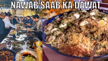 Amazing Dawat at Hyderabad Nawab House | Hyderabad Best Food | Street Byte | Silly Monks