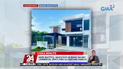 Mark Bautista, nagpatayo ng bahay na may commercial space para sa kaniyang pamilya | 24 Oras