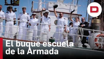 «Bravo Zulú» para el buque escuela de la Armada Juan Sebastian Elcano