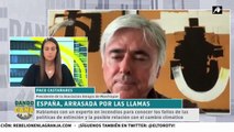 Paco Castañares: 'El responsable de estos incendios es la falta de gestión y no el cambio climático'