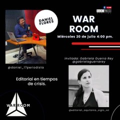 War Room:  Editorial en tiempos de crisis