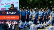 Over 20,000 cops to be deployed to Marcos' 1st SONA | Evening wRap