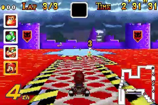 Mario Kart: Super Circuit online multiplayer - gba