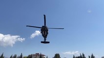 helikopter destekli trafik denetiminde 8 sürücüye ceza kesildi