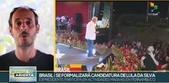 Lula Da Silva afianza candidatura a comicios presidenciales en Brasil