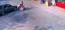 Son dakika 3. sayfa: Mersin'de motosiklet kazaları güvenlik kameralarına yansıdı