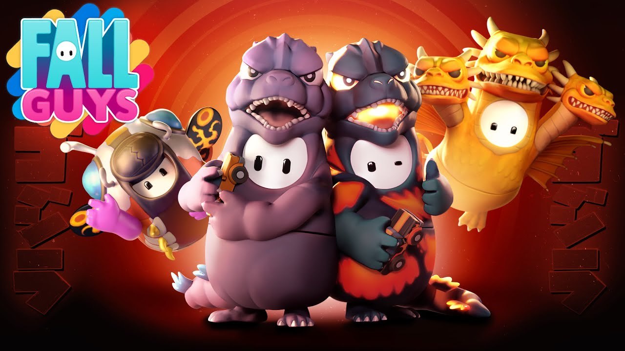 Trailer da skin de Godzilla no Fall Guys — Vídeo: Mediatonic/Divulgação