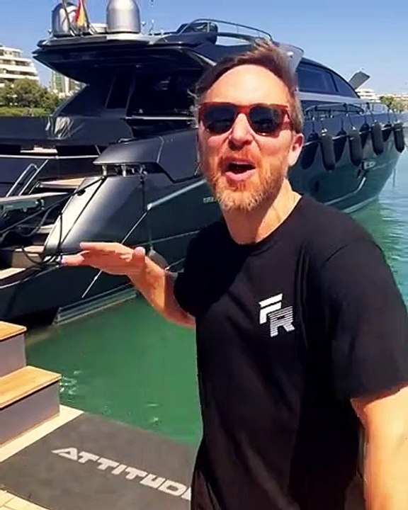 David Guetta à Ibiza.
