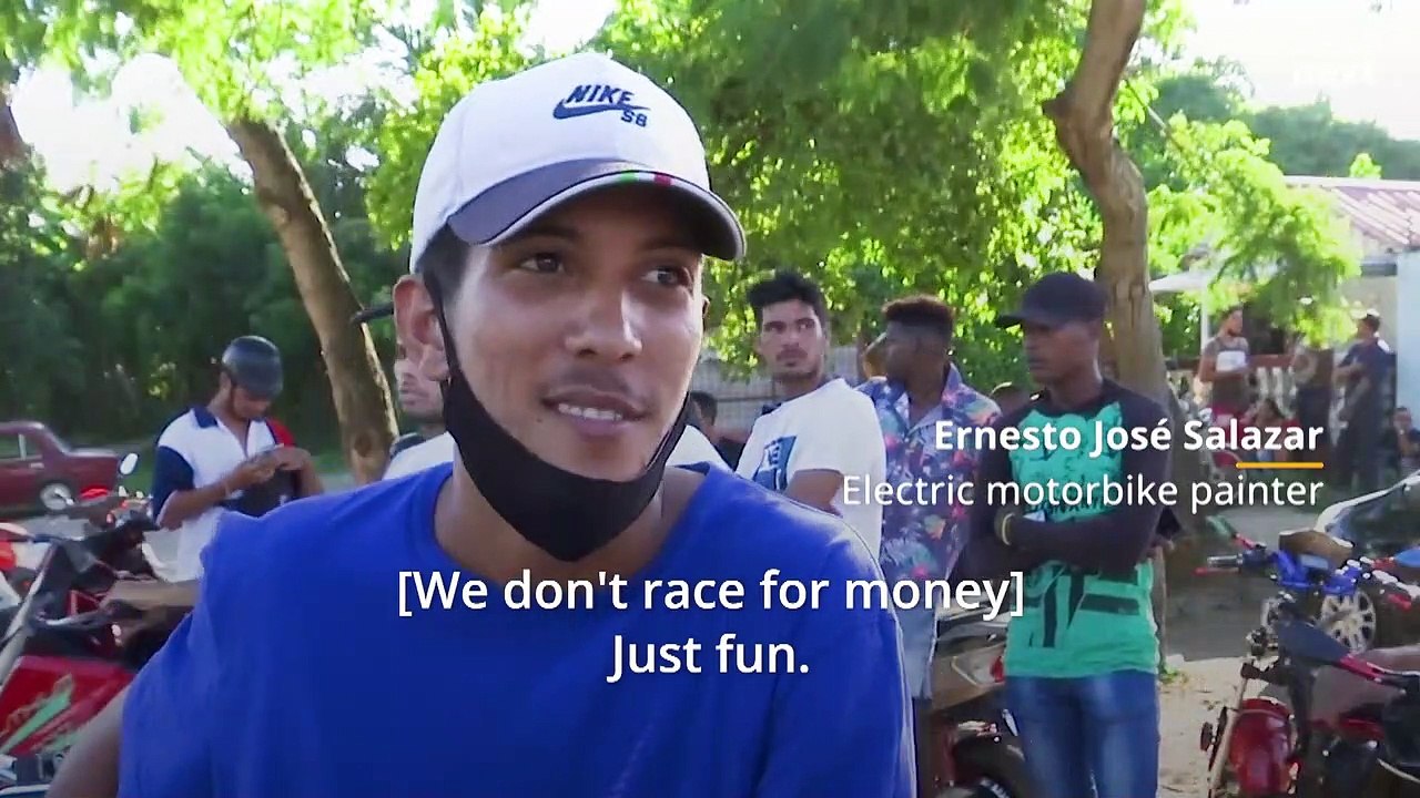 Amid fuel shortages, Cubans are embracing electric motorbikes to get around