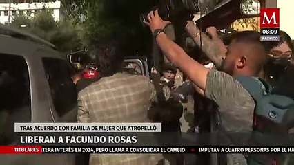 Liberan a Facundo Rosas tras alcanzar acuerdo con familia de mujer que atropelló