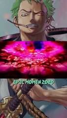 ZORO MENAHAN SERANGAN HAKAI KAIDO & BIG MOM