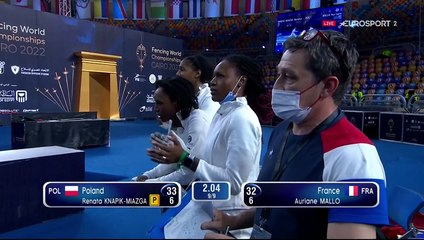 Elles y ont cru avant de déchanter : les Bleues battues pour le bronze à l'épée par équipe