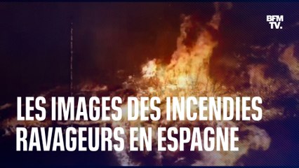 Espagne: les incendies continuent d'embraser le nord du pays