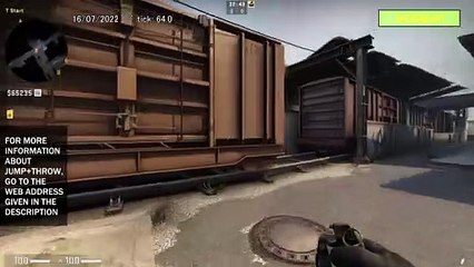 How to Smoke Connector on Train, option 1 - CSGO