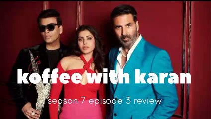 Watch koffee with karan season 6 episode 7 dailymotion top