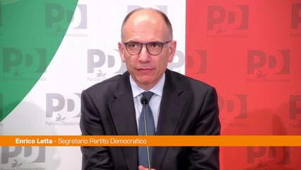 Governo,  Letta "E' chiaro chi l'ha fatto cadere"