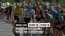Pogacar est lâché ! / Pogacar is dropped! - Étape 18 / Stage 18 - #TDF2022