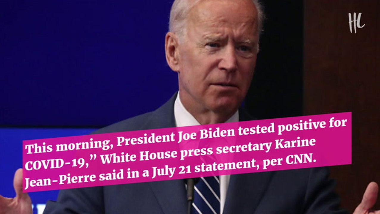 President Joe Biden Tests Positive For Covid 19   Is Experiencing  Very Mild Symptoms