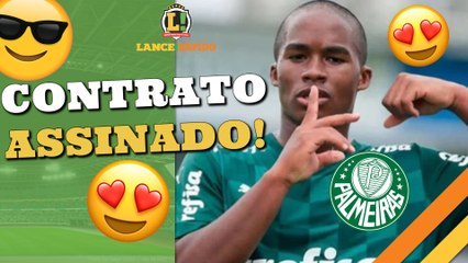 LANCE! Rápido: Endrick assinou seu primeiro contrato, Flamengo recuou em ação no STJD e mais!