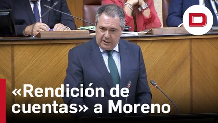 Espadas pide a Moreno una «rendición permanente de cuentas»