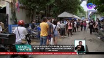 Voter registration para sa Barangay at SK Elections, hanggang Sabado na lang | SONA