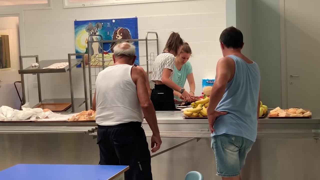 Rogo Versilia,  gli sfollati accolti in una scuola
