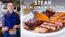 Chris Makes Steak With Umami Butter Sauce