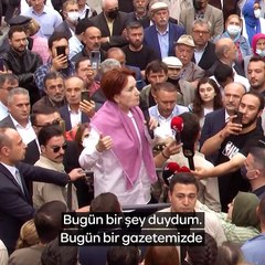 Meral Akşener Ordu Aybastıda